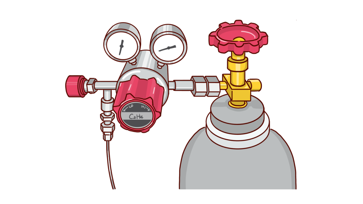 レギュレーター かがくイラスト