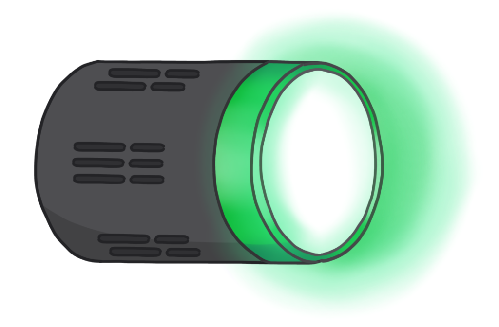グリーンLED
緑色LED